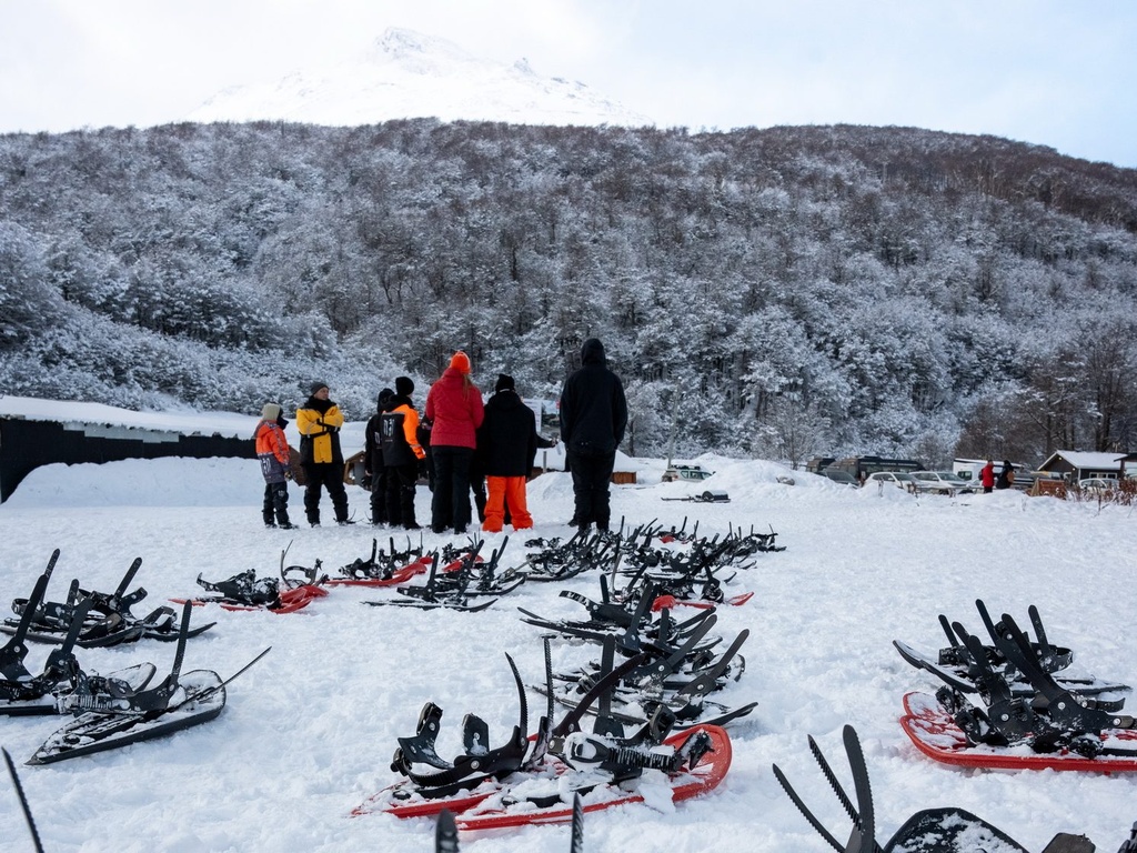 Caminata con raquetas